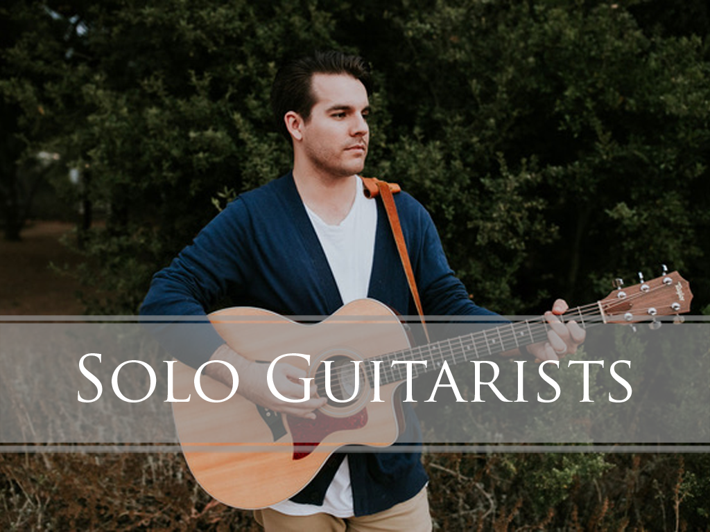 Guitarists for weddings and events